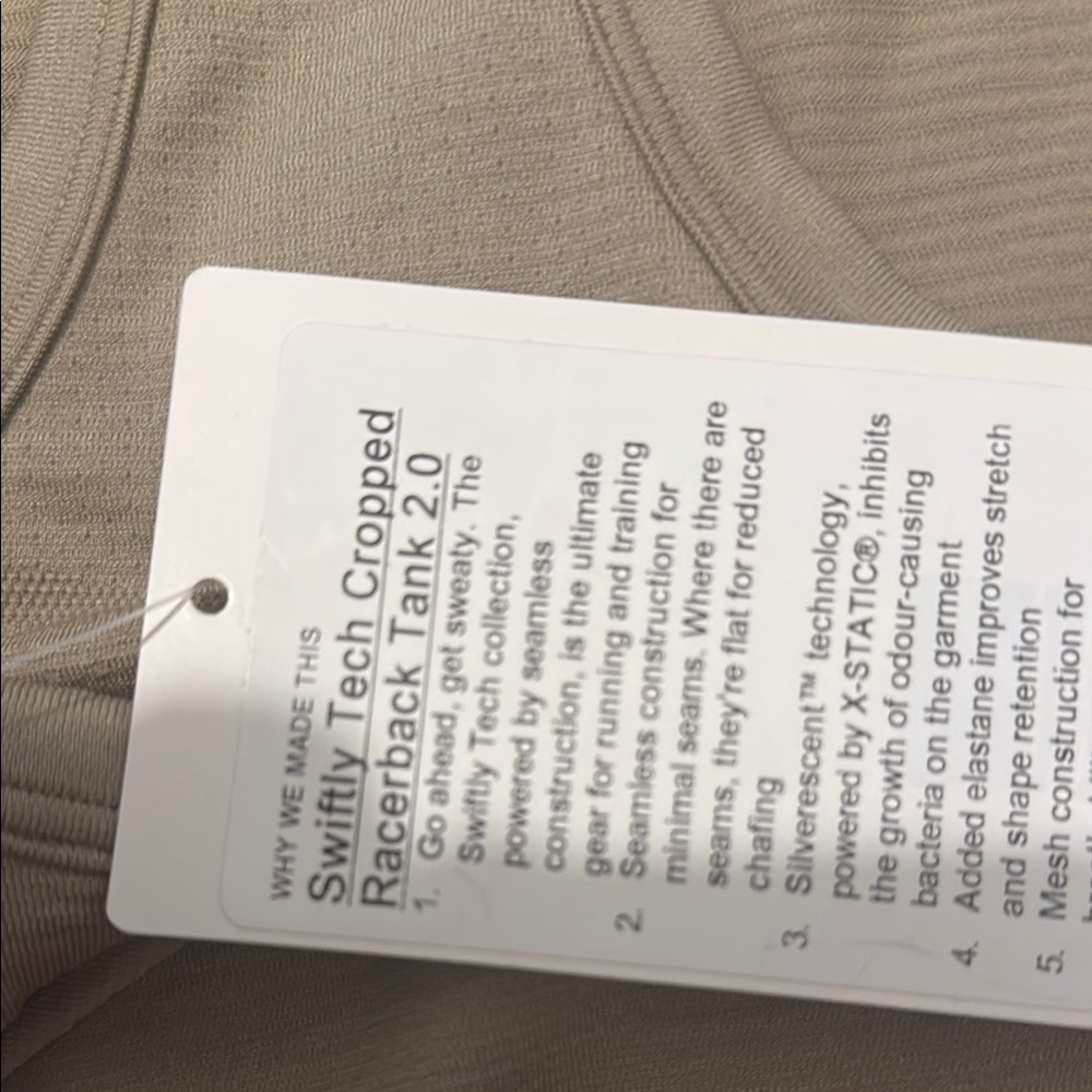 Lululemon Swiftly Tank - Picture 3 of 4
